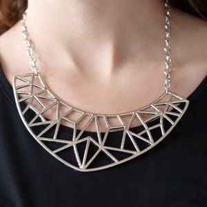 Statement Necklace with Matching Earrings